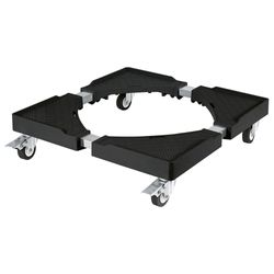 Base con Rodos Ajustable Soporta 400 Kg - Fiero