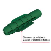 Bolsa de 50 Tarugos Plásticos de 1/2 Plg - Fiero