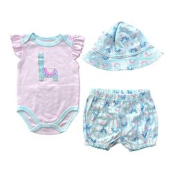 Body Shorts y Gorro Llama para Niña - Koala Baby Varias Tallas