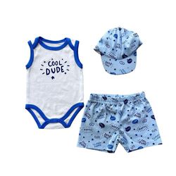 Body Shorts y Gorra Cool Dude para Niño - Koala Baby Varias Tallas