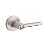 Manija Rimini Dormitorio Recta Cromo Satinado - Kwikset