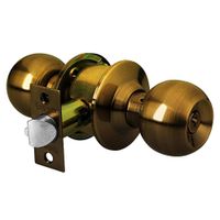 Cerradura Esfera Dormitorio Bronce - Pro-Lock