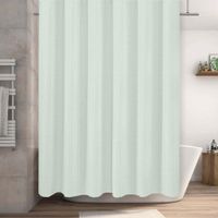 Cortina De Baño Waffle 180 x 180 Cm - Livim Natural Home Varios Colores