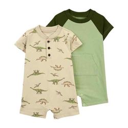 Set de 2 Rompers Dinosaurio para Niño - Carters Varias Tallas