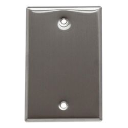 Placa Ciega de Acero Inoxidable - Eagle Electric