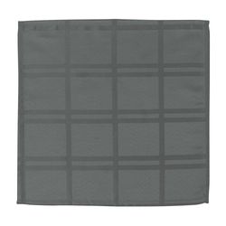 Set de 4 Servilletas con Relieve Gris de 40X40 Cm - Viva