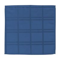 Set de 4 Servilletas con Relieve Azul de 40X40 Cm - Viva
