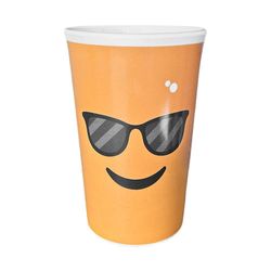 Vaso 12 Oz Carita Con Lentes - Best Melamine