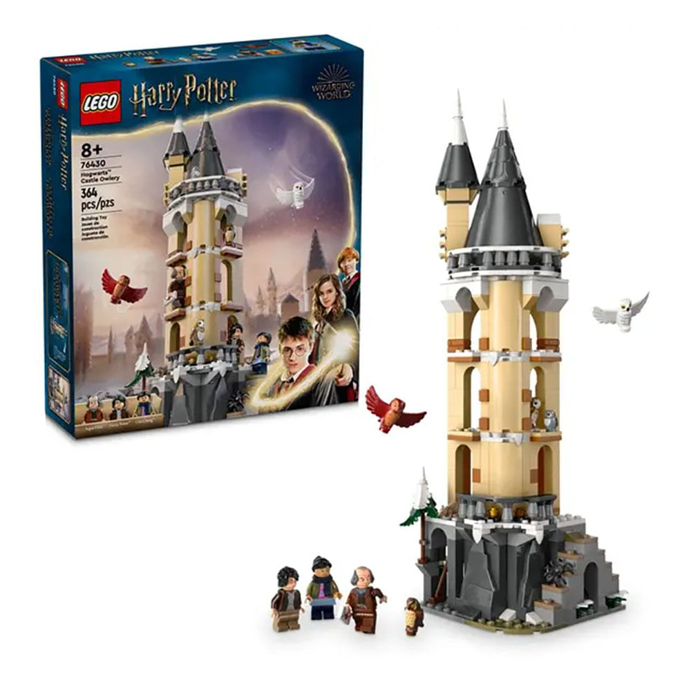 LEGO Harry Potter Lechucería del Castillo de Hogwarts #76430 de 364 Piezas