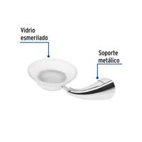 Jabonera Aero con Plato de Vidrio - Foset