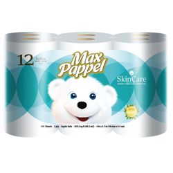Papel Higiénico Doble Hoja 12 Rollos Vainilla - Maxpapel