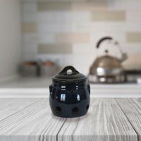 Ollita Azul Para Cebolla Y Ajos Con Tapa - Niu Haus