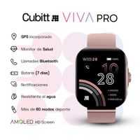 Smartwatch Viva Pro Rosado - Cubitt