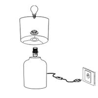 Lampara-de-Mesa-Bellariva-Gris-40-W---Eglo