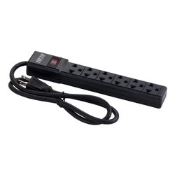 Regleta Multicontacto de 6 Salidas 2200 W - Forza