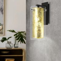 Lámpara de Pared Pantalla Cilíndrica de Cristal 40 W - Eglo