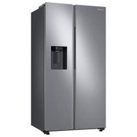 Refrigeradora Side By Side Plateada de 22 Pies³ - Samsung