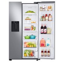 Refrigeradora Side By Side Plateada de 22 Pies³ - Samsung