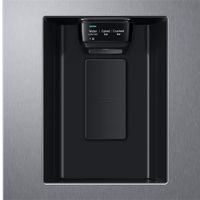 Refrigeradora Side By Side Plateada de 22 Pies³ - Samsung