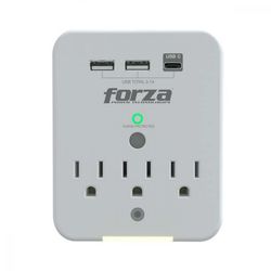 Protector de Corriente Fwt-331 con 3 USB - Forza