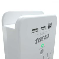Protector de Corriente Fwt-331 con 3 USB - Forza