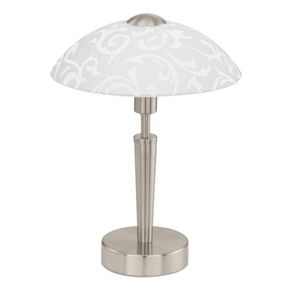 Lámpara de Mesa Touch Plateado - Eglo