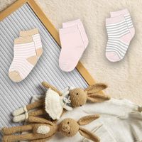 Set De 3 Pares De Calcetas Rosadas - Comfy Varias Tallas
