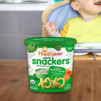 Snack De Espinaca Cremosa y Zanahoria - Happy Baby