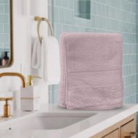 Set de 2 Toallas para Manos y Baño Lila - Viva
