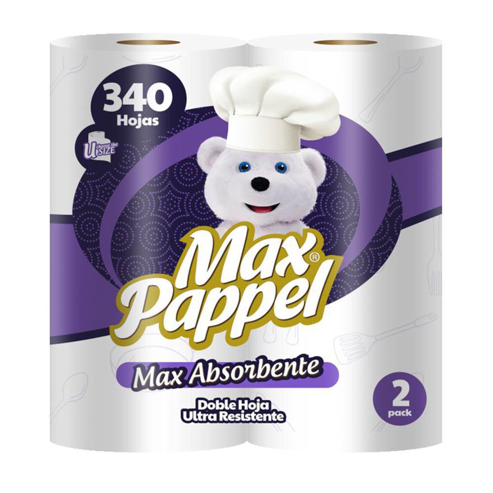 Papel Mayordomo Doble Hoja Ultra Resistente, 2 Rollos