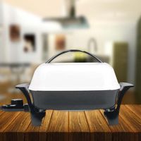 Sartén Eléctrico de Aluminio Fundido Blanco y Negro 1000 W - Presto