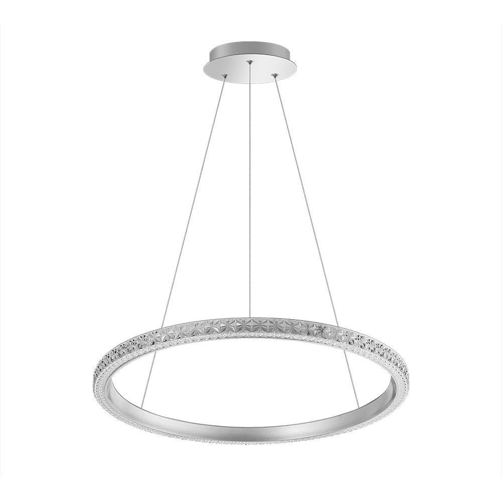 Lámpara de Colgar Acrílica Aro LED de 40 W