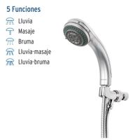 Cabeza de Ducha de Mano 5 Funciones Aqua - Foset