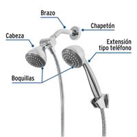 Cabeza de Ducha Aero Fija con Extensión - Foset