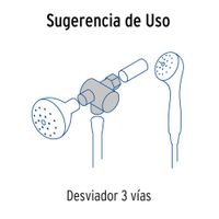 Desviador de Flujo para Ducha - Foset