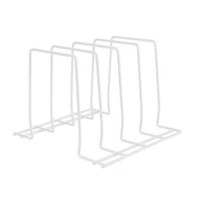 Soporte de Metal para Tapadera y Platos 25X25X20 Cm - Home Basics