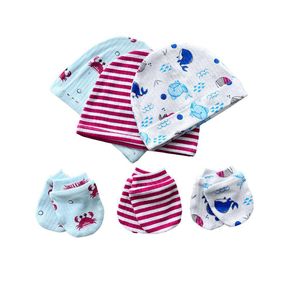 Set de 3 Gorros y Guantes Diseño Marino - Koala Baby