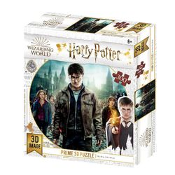 Rompecabezas Lenticular 3D Harry Hermione de 300 Pzas - Harry Potter