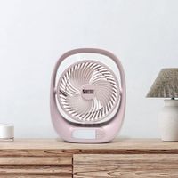 Ventilador de Mesa con Luz LED 7 Plg Colores Surtidos - Rosthal