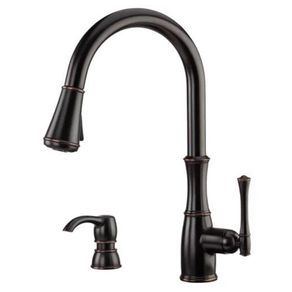 Mezcladora Wheaton para Lavatrastos Monomando Bronce - Pfister