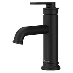 Mezcladora Colfax Monocomando para Lavamanos Negra - Pfister