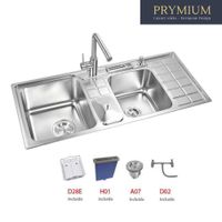 Lavatrastos-2-Fosas-110-X-48-Cm---Prymium