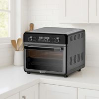 Horno Freidor Negro 26 L - Rosthal