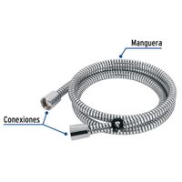 Manguera Cromada 60 Plg - Foset