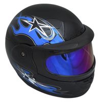 Casco-De-Moto-Con-Doble-Mascara-Negro---Diforza