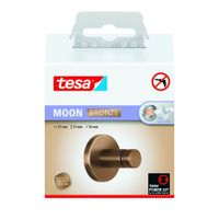 Toallero Adhesivo para Baño Moon Bronce - Tesa
