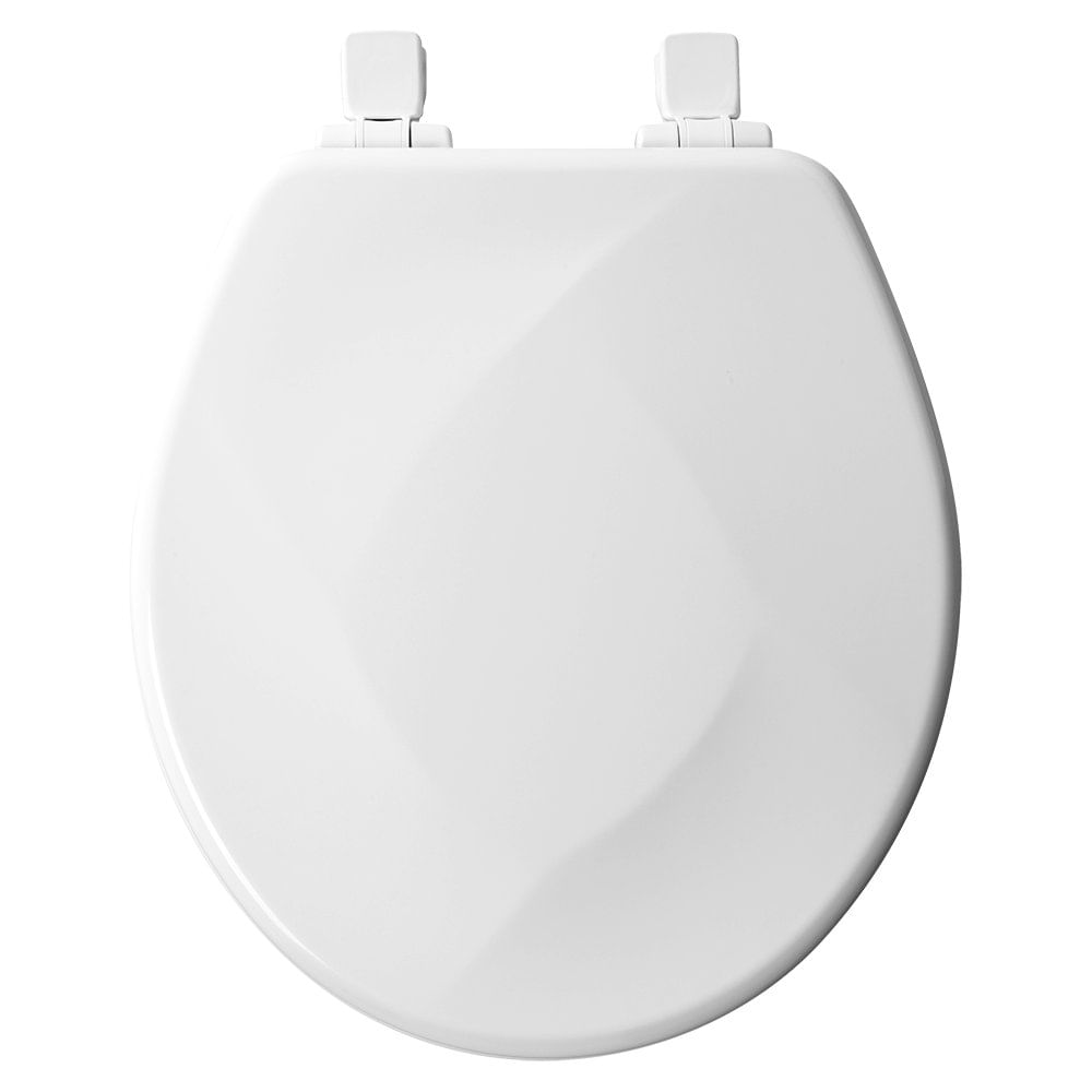 Asiento Sanitario Redondo Teardrop Blanco