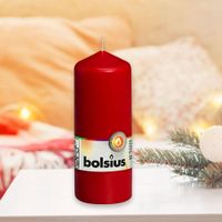 Vela-Pillar-Roja-5.8x5.8x15-Cm---Bolsius