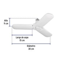 Bombillo-LED-24W-Tipo-Ventilador-con-3-Aspas---Volteck
