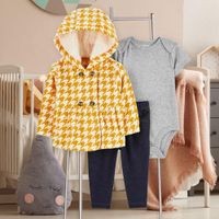Cárdigan Pantalón y Body para Niña - Carters Varias Tallas
